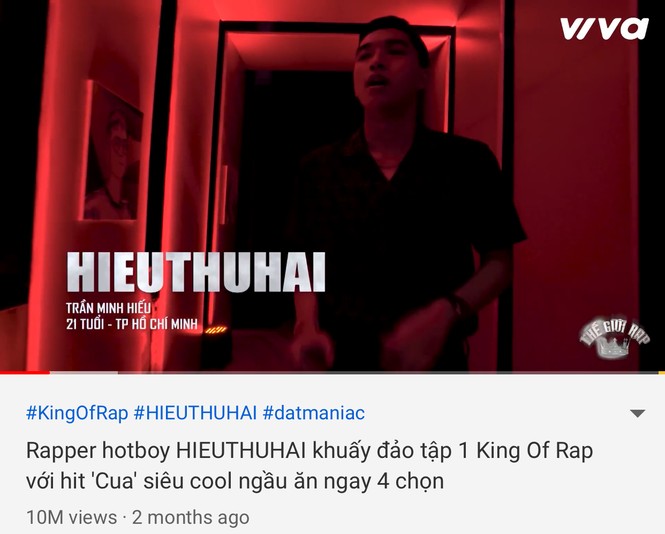 King Of Rap: Hành trình đi đến Top 10 đầy ấn tượng của chàng rapper điển trai - HIEUTHUHAI - ảnh 4