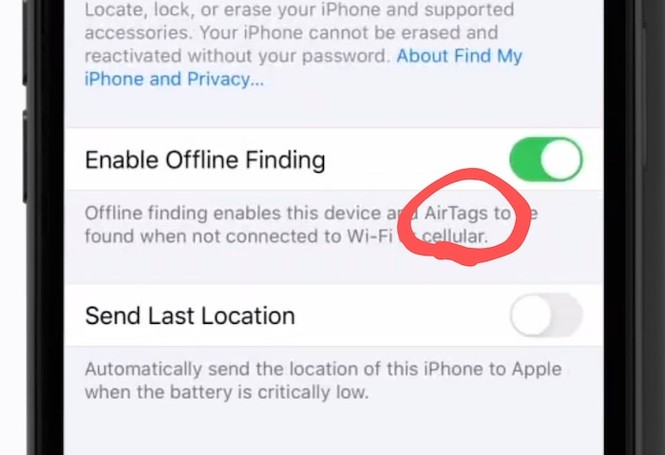 Apple vô tình để lộ sự tồn tại của AirTag, phụ kiện công nghệ dành cho hội