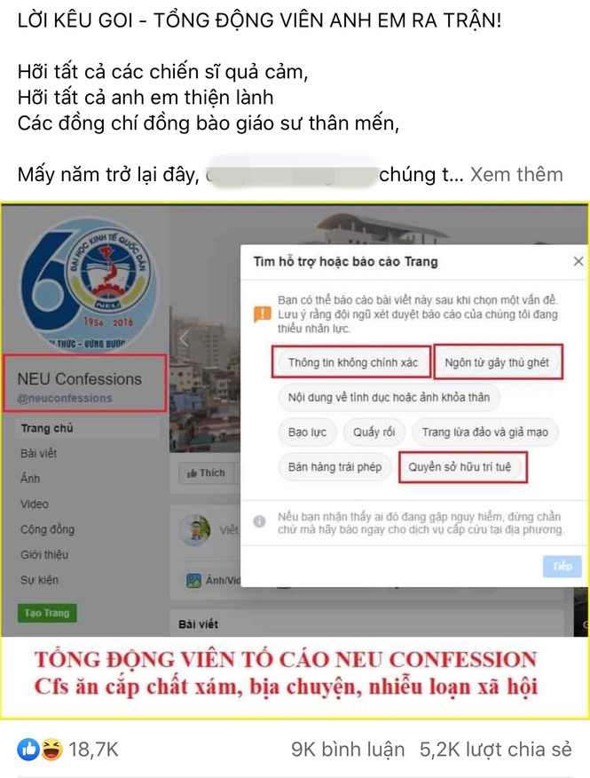Cộng đồng mạng liên tiếp