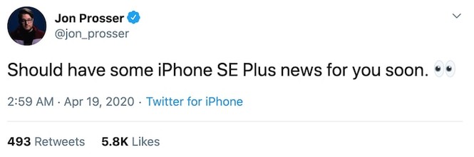 iPhone SE 2020 phiên bản