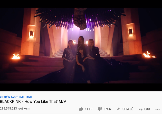 BlackPink kiếm được bao nhiêu tiền trên YouTube khi lập kỉ lục với