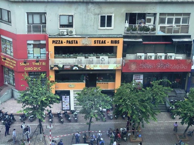 Nhân viên bị nghi nhiễm COVID-19, cửa hàng pizza tại Hà Nội thông báo tạm ngừng hoạt động - ảnh 1