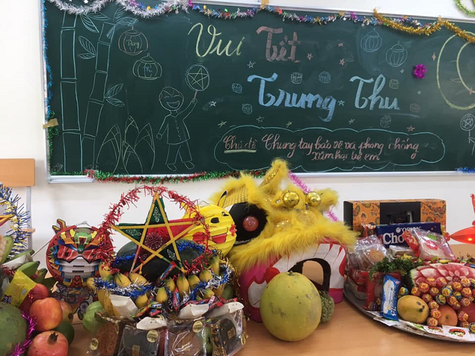 Đến trường mùa Tết Trung thu: Không khí rộn ràng tới từng ngóc ngách của lớp học! - ảnh 4