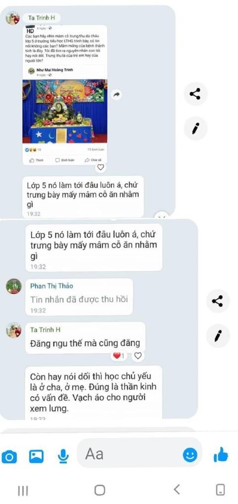 Yêu cầu cô giáo lớp 5 xúc phạm phụ huynh là
