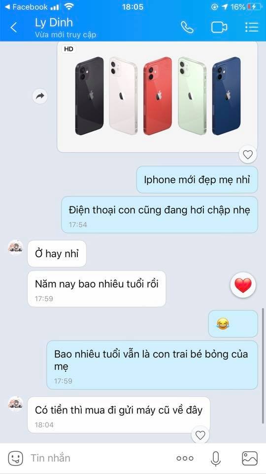 Thử thách mới: Nhắn tin cho phụ huynh hỏi mua iPhone 12 và những cái kết bất ngờ - ảnh 5
