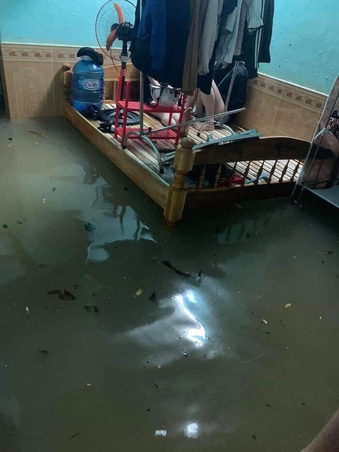 Sinh viên miền Trung khổ sở mùa mưa lũ: Gió quật bay cả mái nhà,