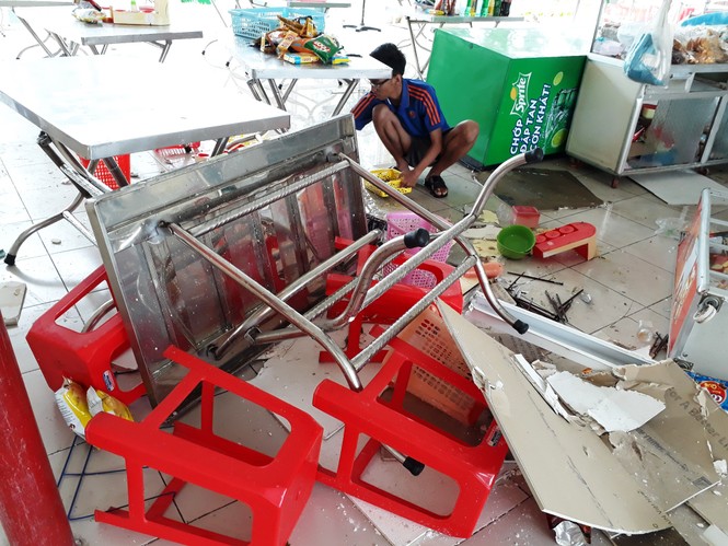 Ký túc xá hiện đại nhất Việt Nam tan hoang sau một trận mưa - ảnh 4