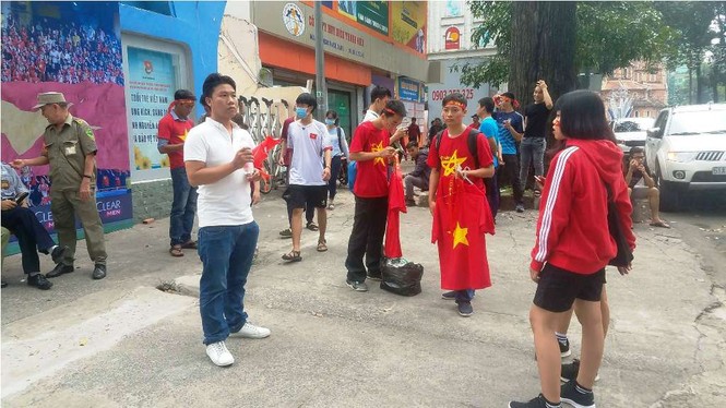 Người Sài Gòn háo hức chờ trận đấu lịch sử của U23 Việt Nam - ảnh 4