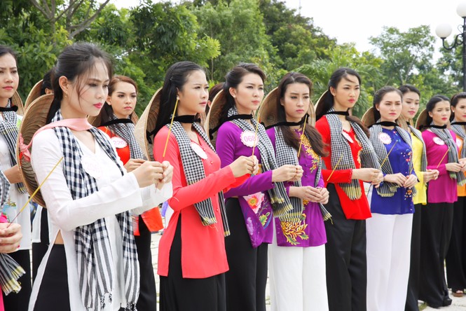 thí sinh hoa hậu thăm rừng sác - ảnh 2