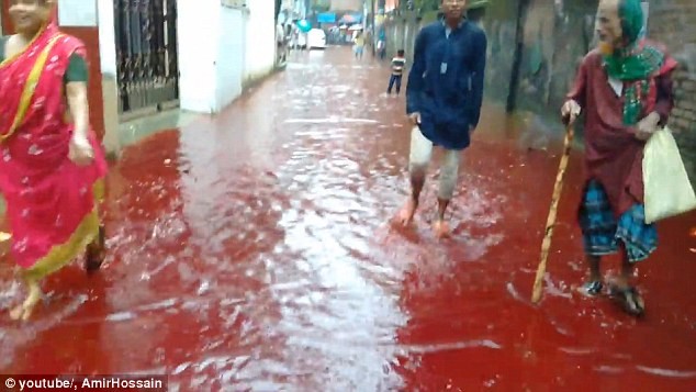 Bangladesh: Đường phố ngập trong máu sau lễ hội hiến tế động vật - ảnh 6