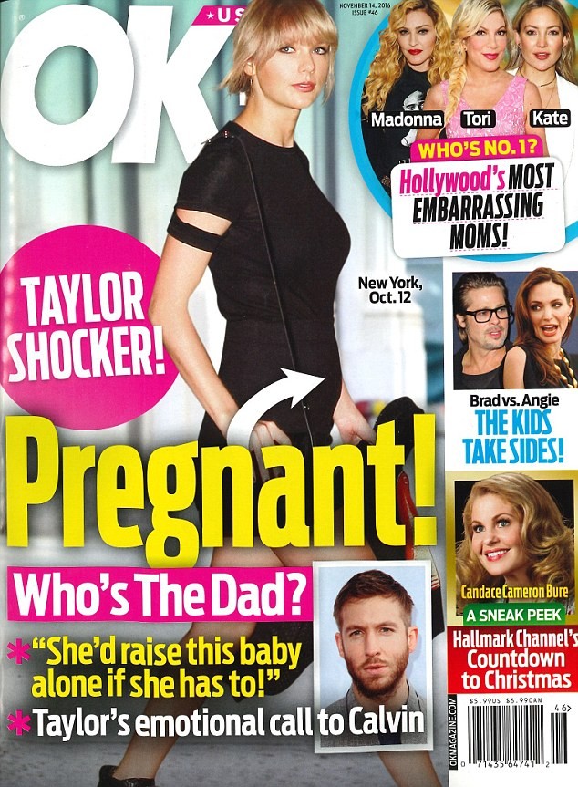 Taylor Swift dính tin đồn... có bầu với tình cũ - ảnh 1