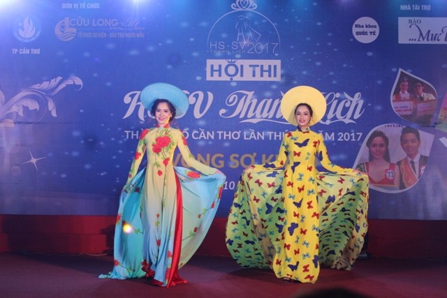 89 thí sinh dự 'Học sinh, sinh viên thanh lịch' TP Cần Thơ - ảnh 2