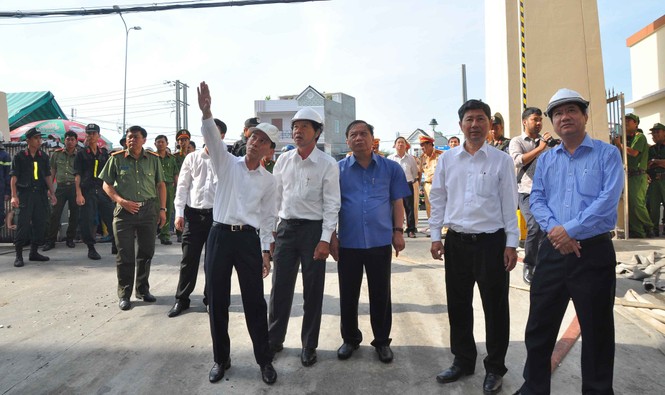 Cần Thơ: Hối hả tháo dỡ tòa nhà công ty bị cháy - ảnh 1