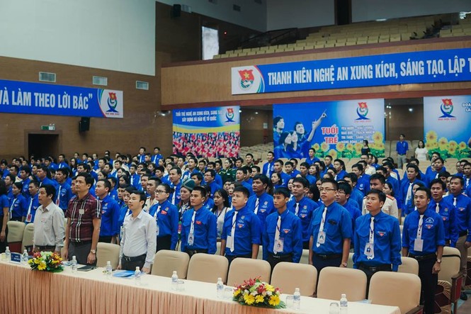 Khai mạc Đại hội đại biểu Đoàn TNCS Hồ Chí Minh tỉnh Nghệ An - ảnh 2