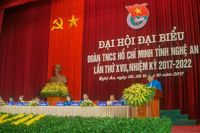 Khai mạc Đại hội đại biểu Đoàn TNCS Hồ Chí Minh tỉnh Nghệ An - ảnh 1