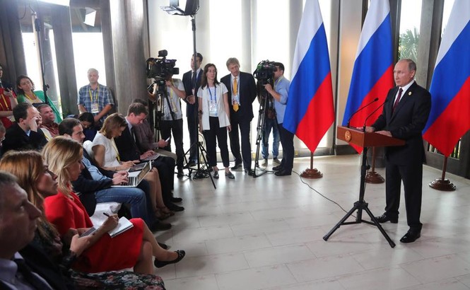 Bật mí về nơi Tổng thống Nga Putin tổ chức họp báo về kết quả APEC - ảnh 1
