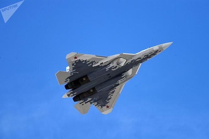 Nga phô diễn uy lực Su-57, MiG-31K tại triển lãm quân sự - ảnh 1