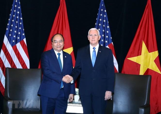 Thủ tướng Nguyễn Xuân Phúc gặp Phó Tổng thống Mỹ Mike Pence - ảnh 3