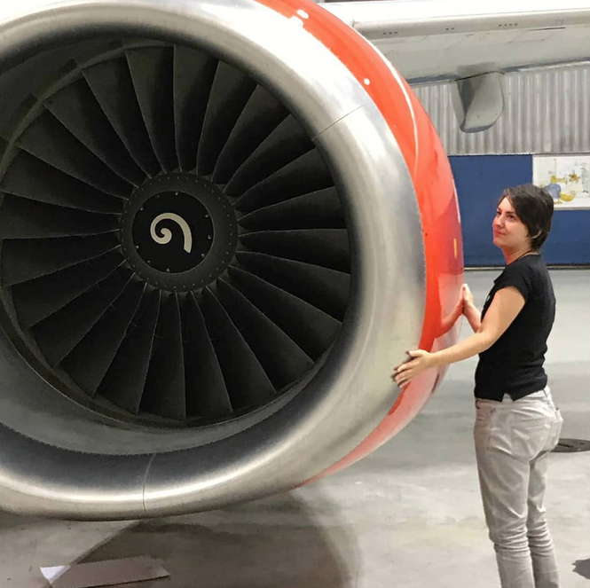 Trúng sét ái tình, người phụ nữ quyết định kết hôn với máy bay Boeing 737 - ảnh 2