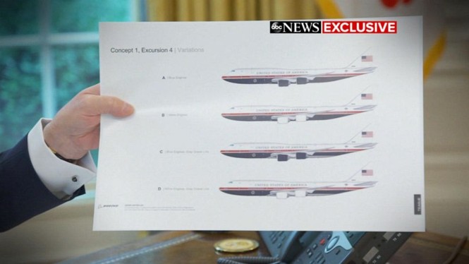 Donald Trump thiết kế Air Force One Không lực 1 Marine One - ảnh 2