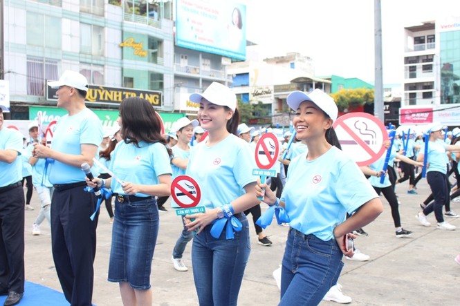 Hồng Đăng, Bảo Thanh gửi thông điệp 'Vì một Việt Nam không khói thuốc' - ảnh 2