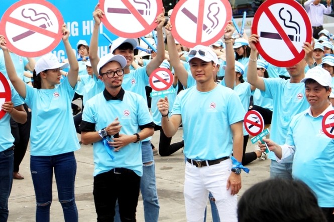 Hồng Đăng, Bảo Thanh gửi thông điệp 'Vì một Việt Nam không khói thuốc' - ảnh 5
