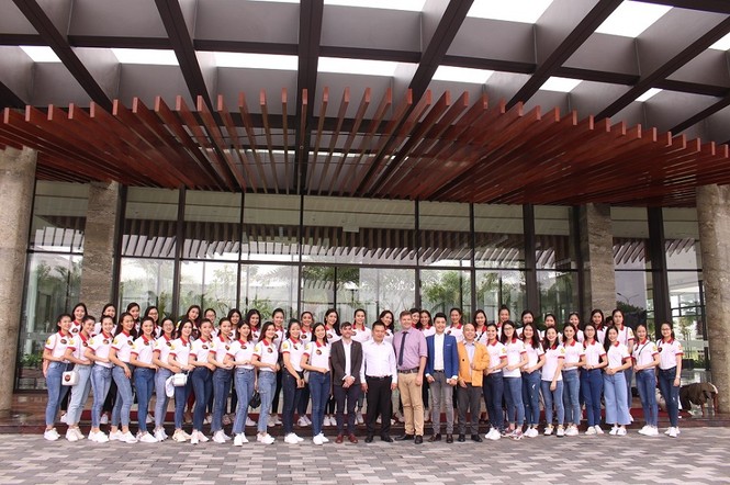 Thí sinh Hoa khôi sinh viên tự tin hùng biện tiếng Anh - ảnh 7