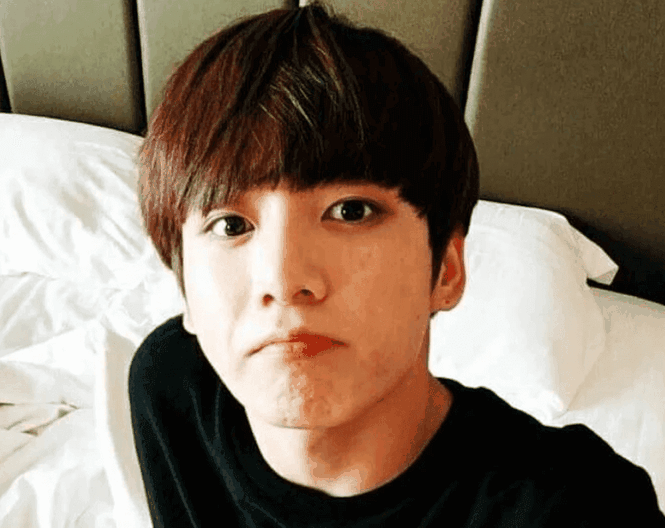 Jungkook (BTS) đến mặt mộc cũng đẹp - ảnh 5