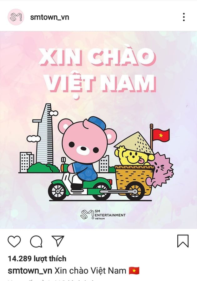 Vừa sang Việt Nam, SM đã