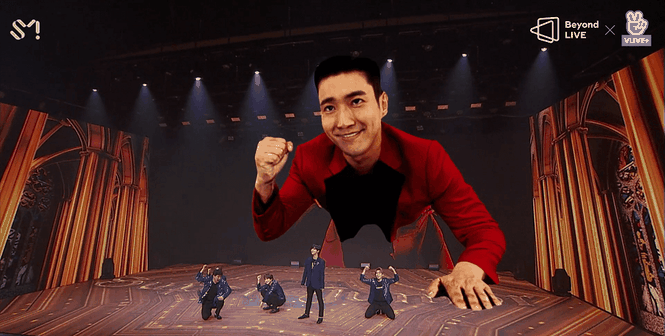 Đưa Choi Siwon khổng lồ lên sân khấu, concert online của SUPER JUNIOR phá kỷ lục