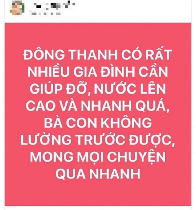 Nửa đêm, nước lũ lên nhanh, người dân Quảng Trị kêu cứu trên facebook - ảnh 6