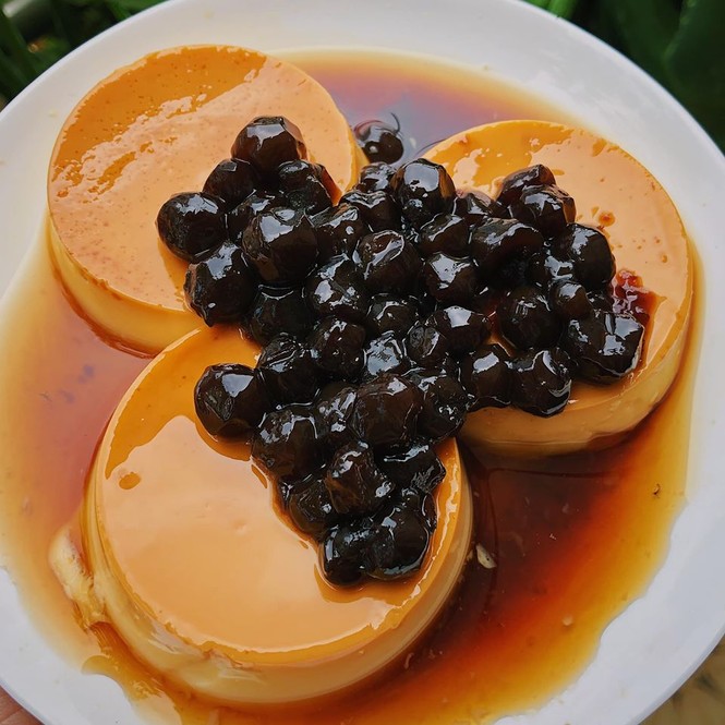Sợ gì béo: Team cuồng flan và trà sữa mau bơi vào đây! - ảnh 3