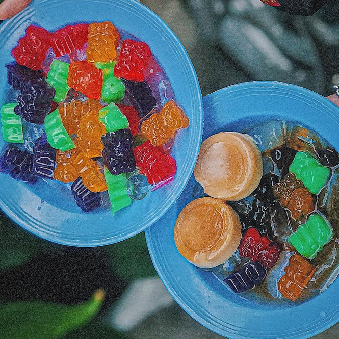 Bánh tráng chiên trứng độc đáo sánh đôi cùng flan màu mè nhất Sài Gòn - ảnh 5