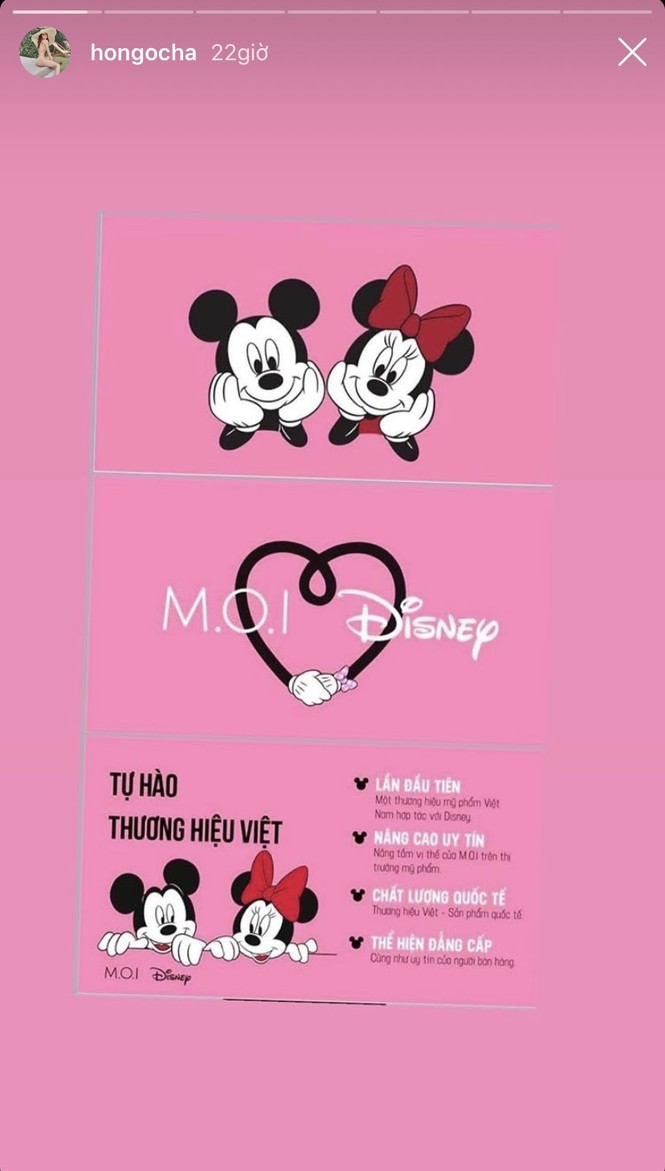 Hợp tác cùng ông hoàng giải trí Disney, M.O.I mang thương hiệu Việt Nam ra nước ngoài - ảnh 1