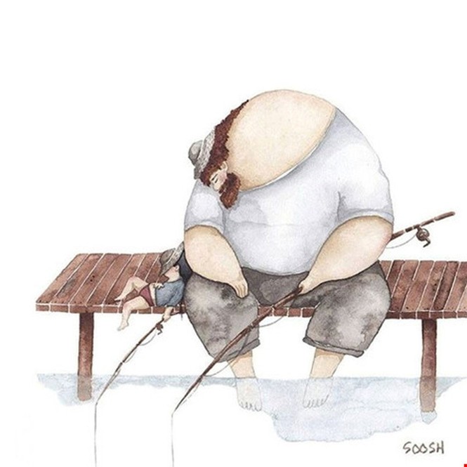 Cuộc thi viết Trà sữa cho tâm hồn: Những lần gặp ba ít ỏi trong đời - ảnh 2