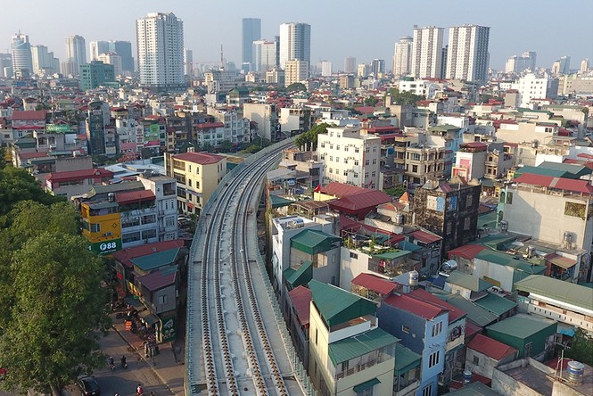 Cận cảnh đường ray tuyến đường sắt Cát Linh - Hà Đông - ảnh 10