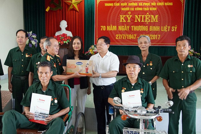 Chuyện cảm động ở Trung tâm Điều dưỡng Thương binh Thái Bình - ảnh 2