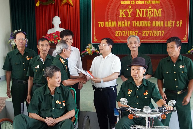 Chuyện cảm động ở Trung tâm Điều dưỡng Thương binh Thái Bình - ảnh 1
