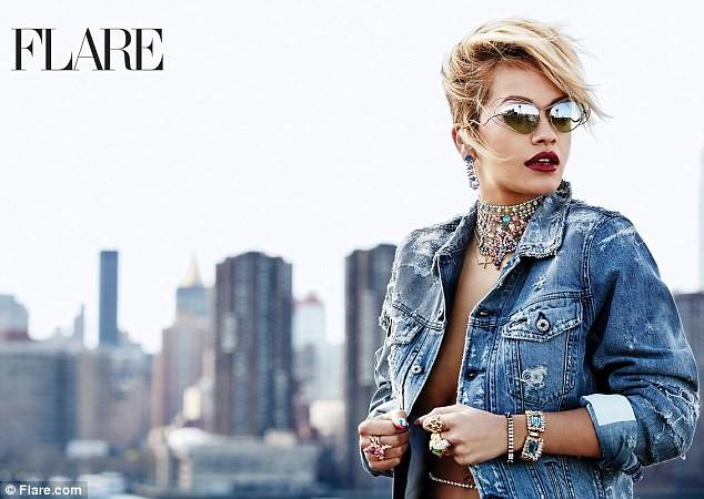 Rita Ora khoe đường cong sexy trên bìa tạp chí - ảnh 3