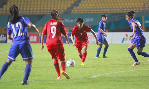 Thua 'đấu súng', tuyển nữ Việt Nam bị loại ở tứ kết ASIAD - ảnh 9