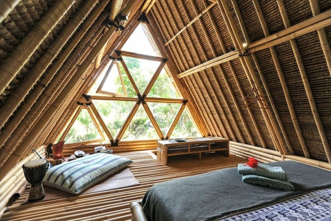 Những ngôi nhà trác tuyệt, Indonesia, nhà bằng tre - ảnh 3
