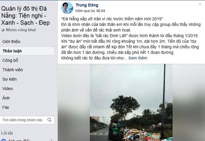 Nhiều khu dân cư ở Đà Nẵng rác tràn ngập những ngày sát Tết - ảnh 4