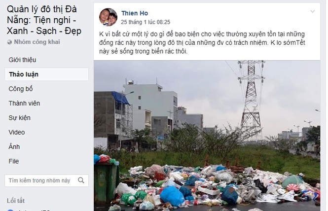 Nhiều khu dân cư ở Đà Nẵng rác tràn ngập những ngày sát Tết - ảnh 6