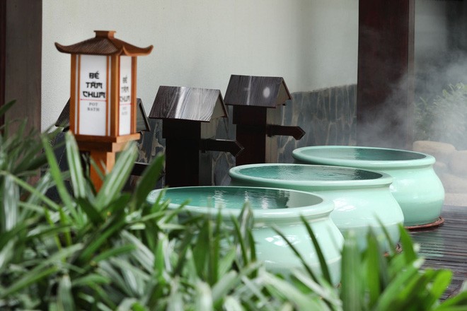 Khu suối khoáng Onsen “độc nhất vô nhị” ở Việt Nam: Đẹp và xịn như Nhật Bản, vừa mở đã kín - ảnh 7