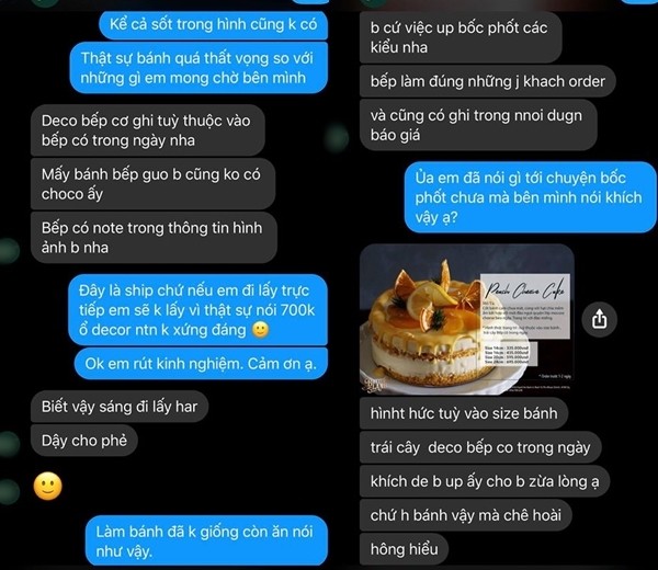 Khi tiệm bánh là “thượng đế“: Giao bánh khác hình mẫu, shop thách thức khách “bóc phốt“ - ảnh 3