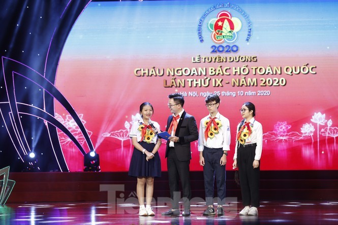 Những đóa hoa thơm trong Đại hội Cháu ngoan Bác Hồ toàn quốc lần thứ IX - ảnh 2