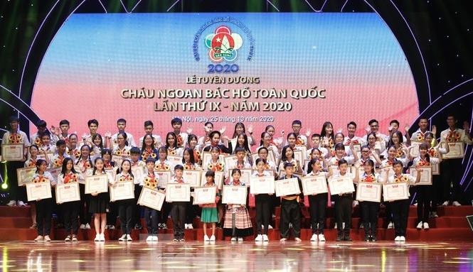 Những đóa hoa thơm trong Đại hội Cháu ngoan Bác Hồ toàn quốc lần thứ IX - ảnh 1