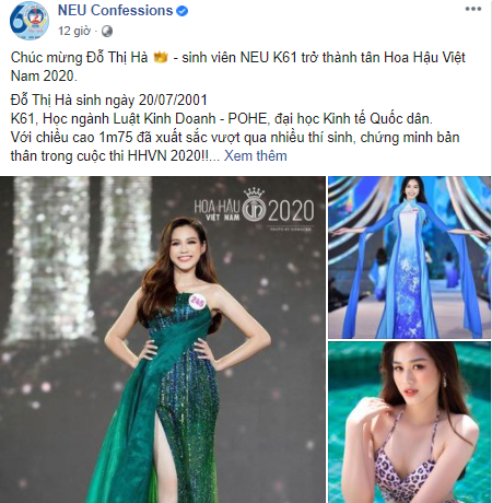 Sinh viên ĐH Kinh tế Quốc dân phản úng ra sao khi trường có tân Hoa Hậu Việt Nam? - ảnh 3