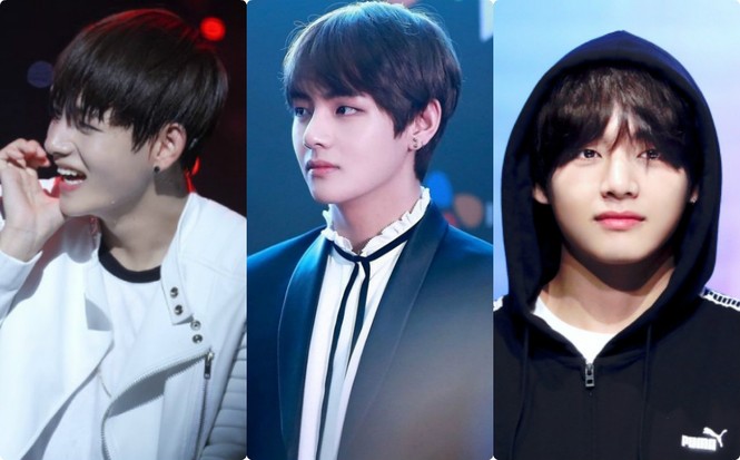 V (BTS) đẹp bất chấp mọi màu tóc nhuộm - ảnh 8