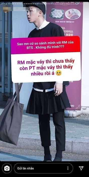 Quán quân “Top Model Online 2019” Phạm Thoại gây sốc khi khẳng định giỏi hơn RM (BTS) - ảnh 3